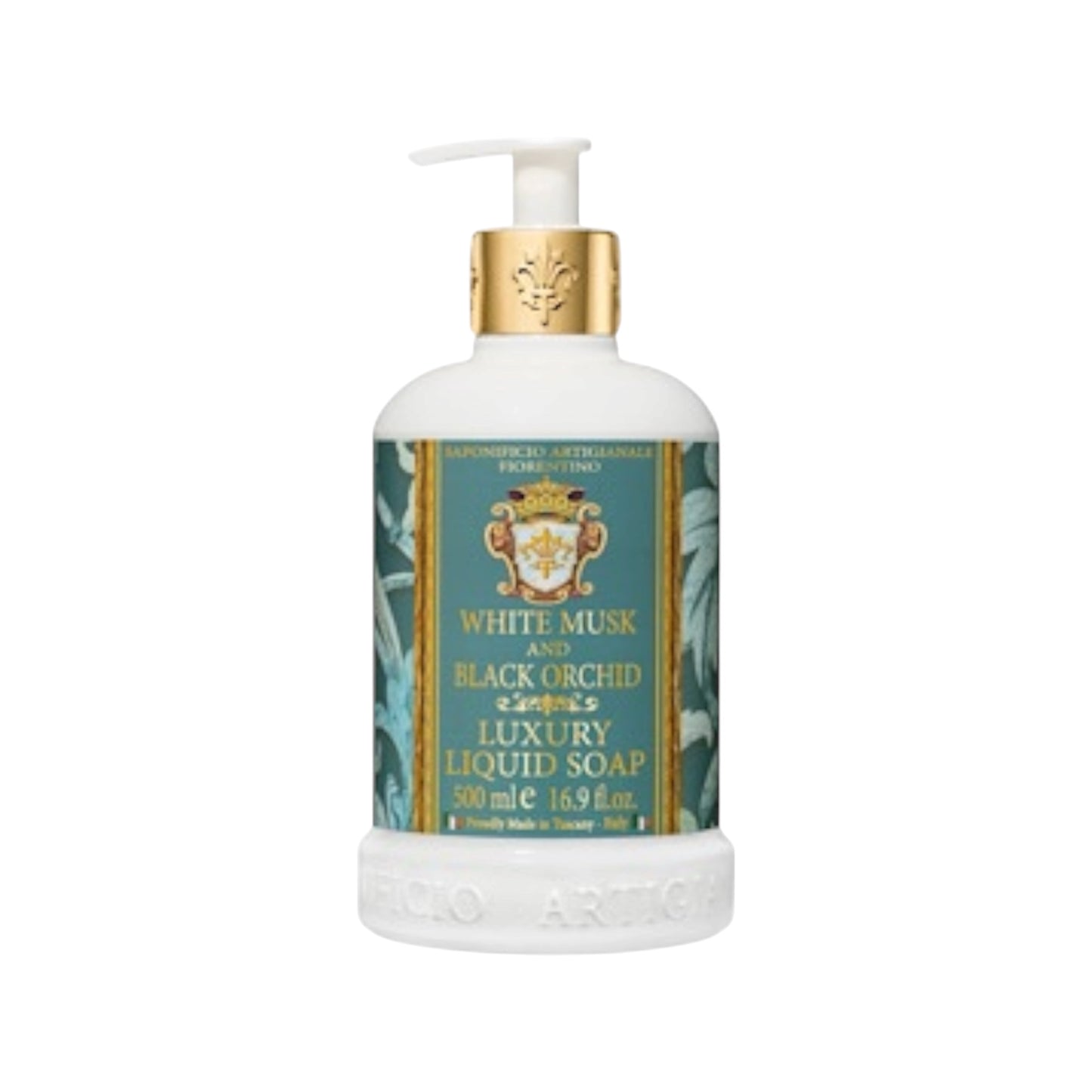 Saponificio Artigianale Fiorentino White Musk & Black Orchid Liquid Soap
