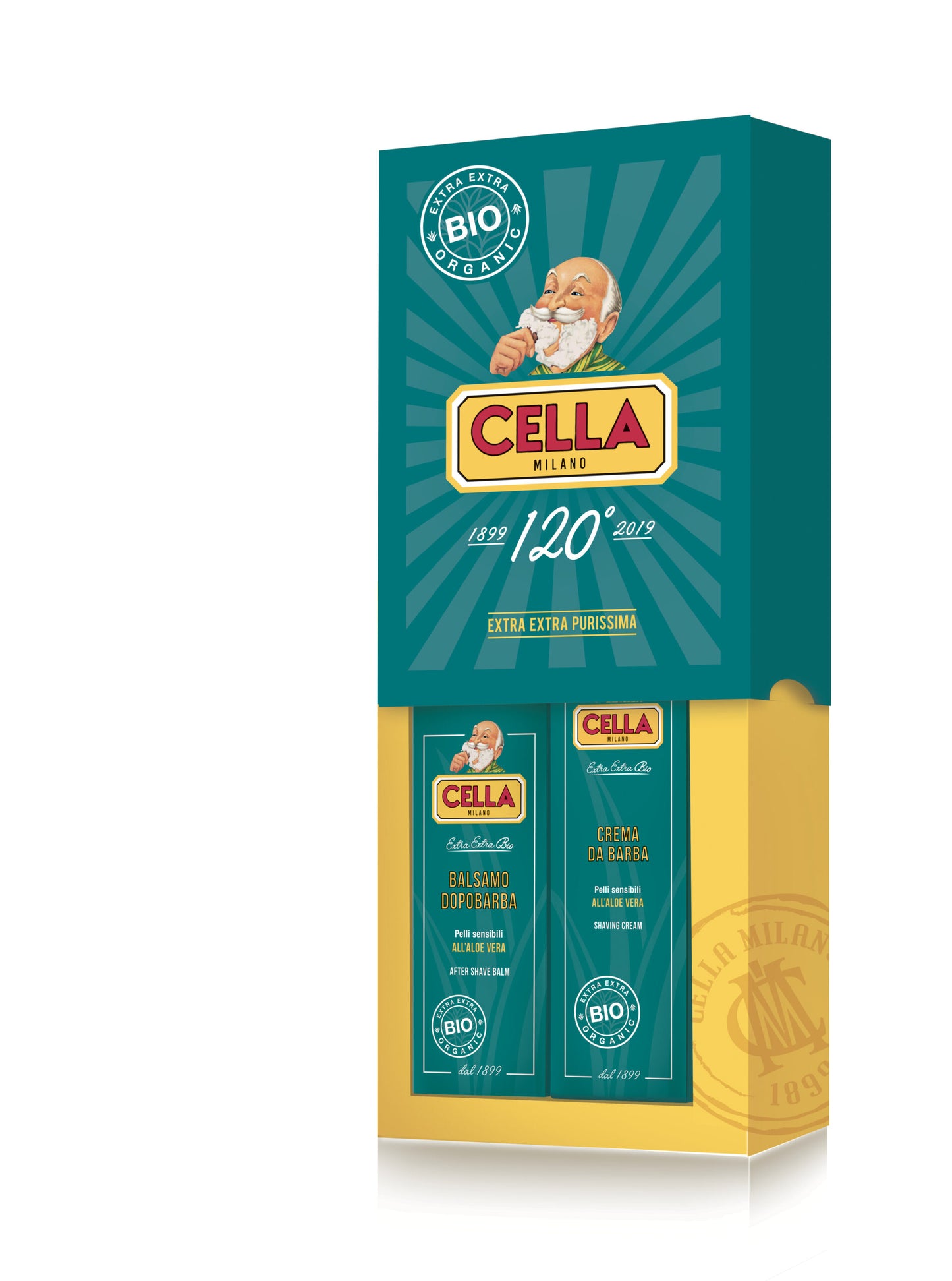 Cella Organic Shaving 2-Piece Gift Set