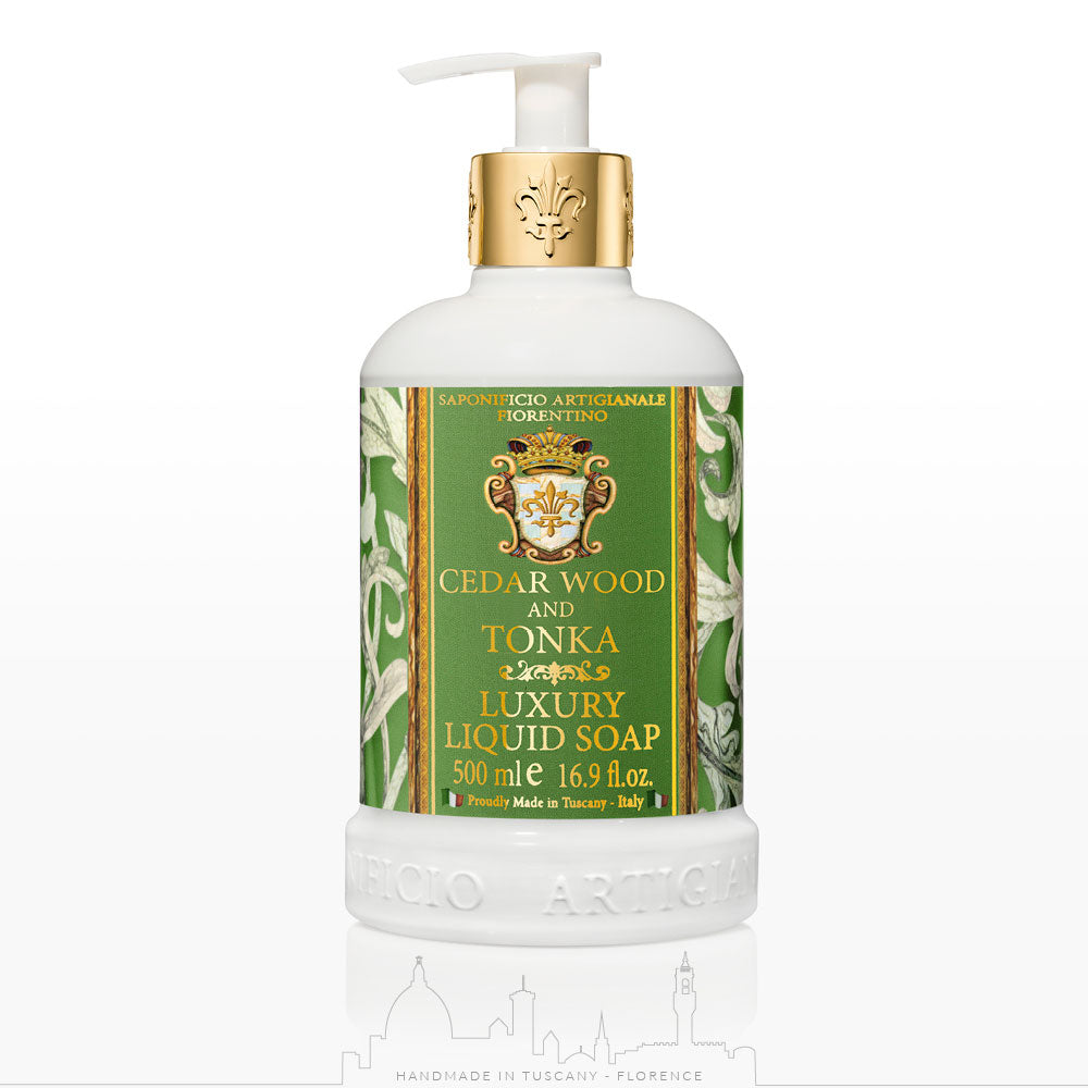 Saponificio Artigianale Fiorentino Cedarwood & Tonka Liquid Soap