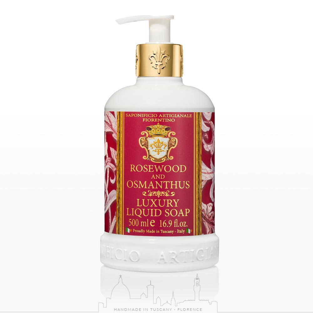 Saponificio Artigianale Fiorentino Rosewood & Osmanthus Liquid Soap