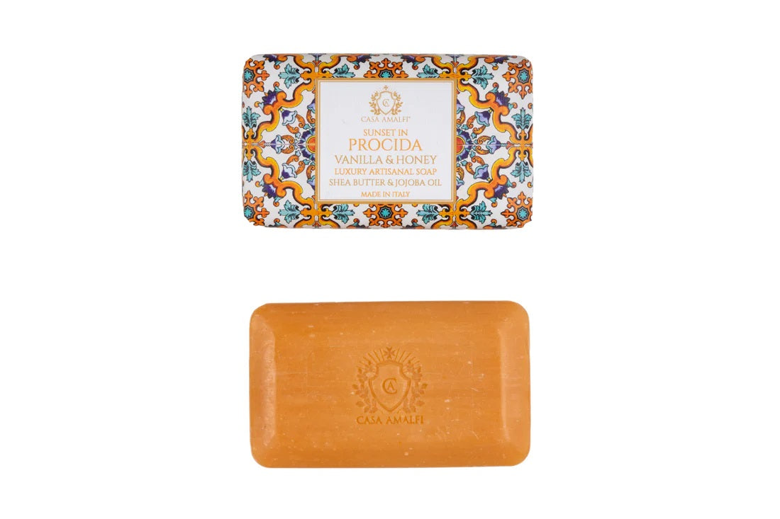 Casa Amalfi Sunset in Procida Vanilla & Honey Soap
