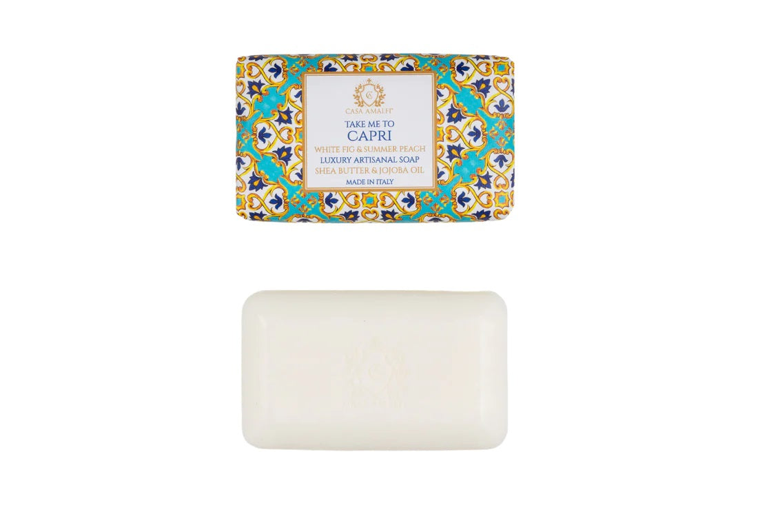 Casa Amalfi Take Me to Capri White Fig & Summer Peach Soap