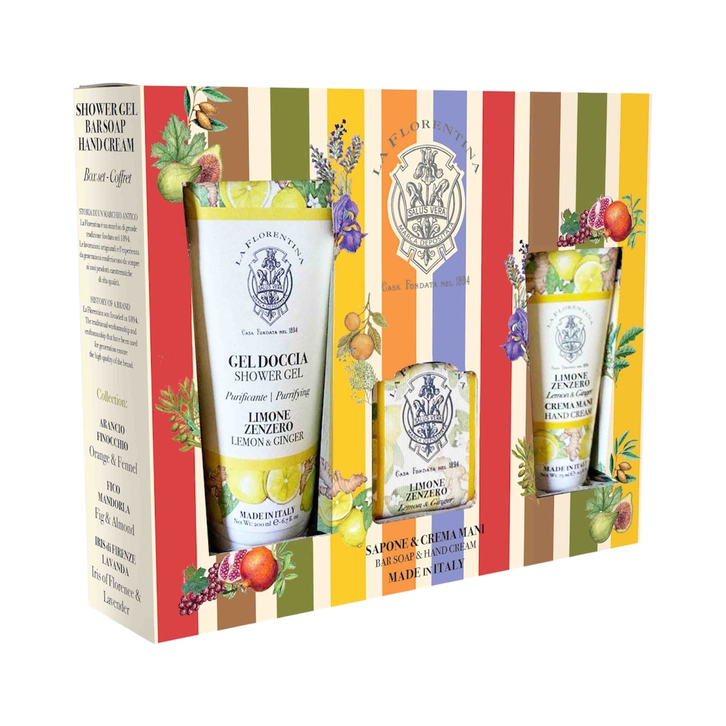 La Florentina Lemon &amp; Ginger 3-PC Gift Set