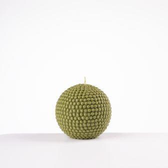 LAC Cereria Green Days Pearl Ball Candle