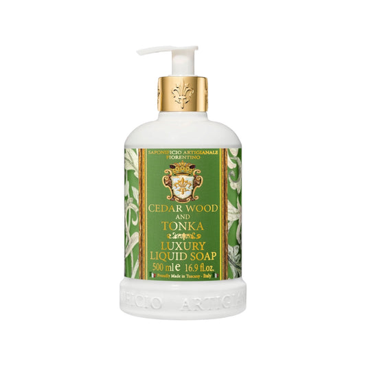 Saponificio Artigianale Fiorentino Cedarwood & Tonka Liquid Soap