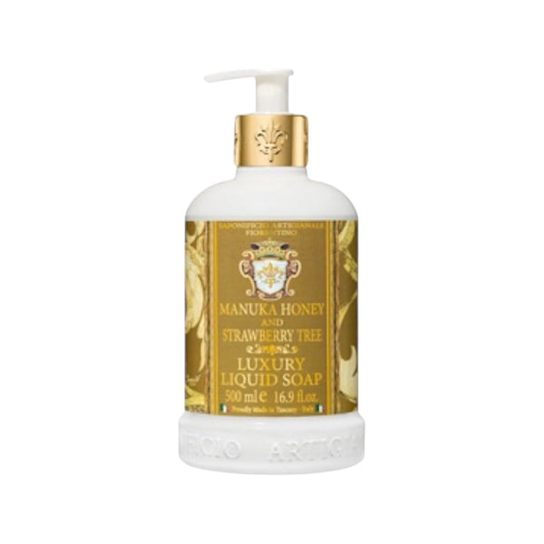 Saponificio Artigianale Fiorentino Monuka Honey & Strawberry Tree Liquid Soap