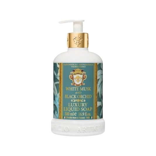 Saponificio Artigianale Fiorentino White Musk & Black Orchid Liquid Soap