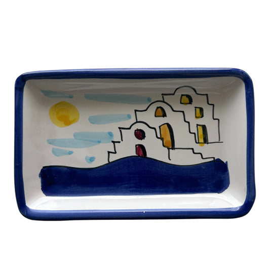 Ceramic Soap Dish - Villa Motif