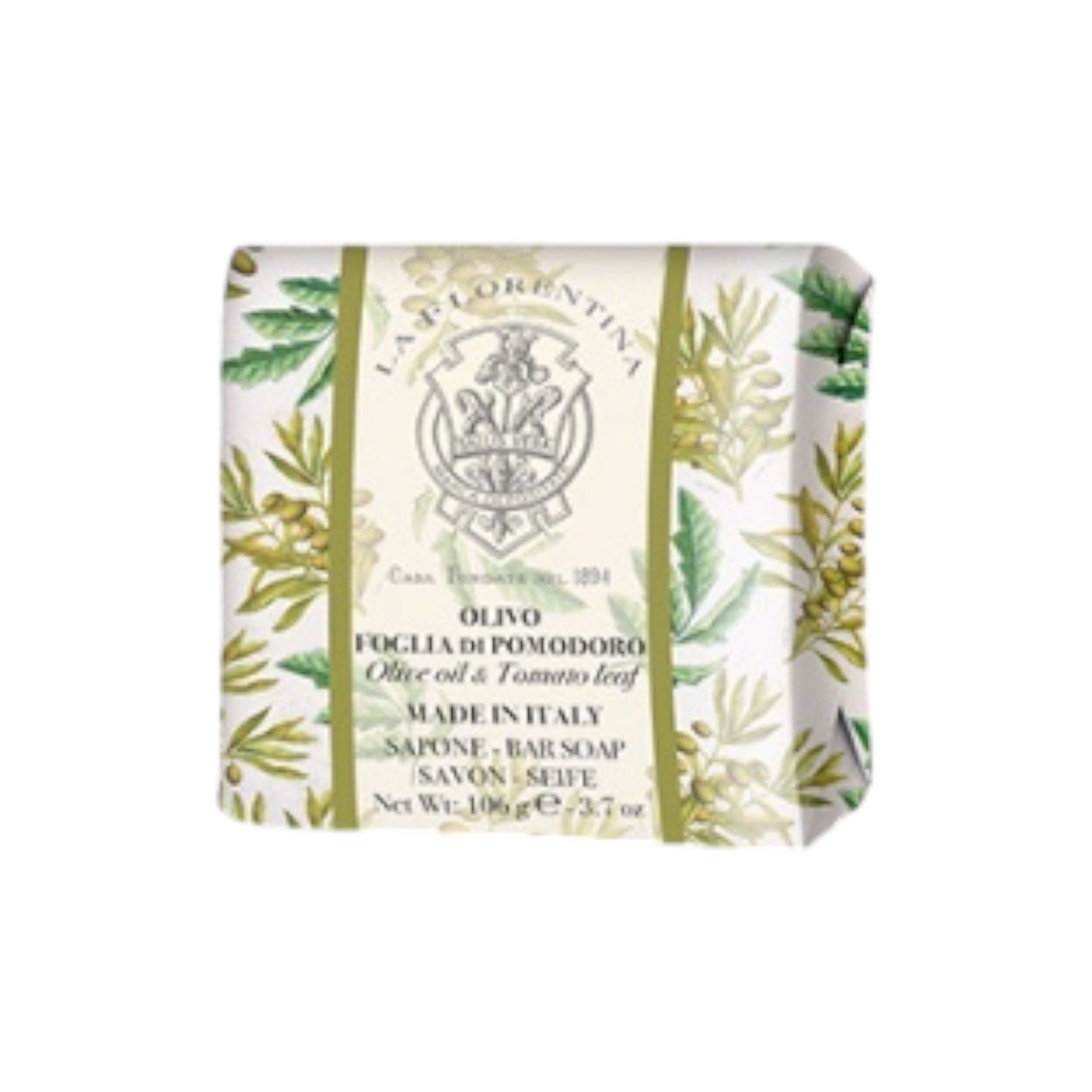 La Florentina Olive Oil &amp; Tomato Leaf Soap