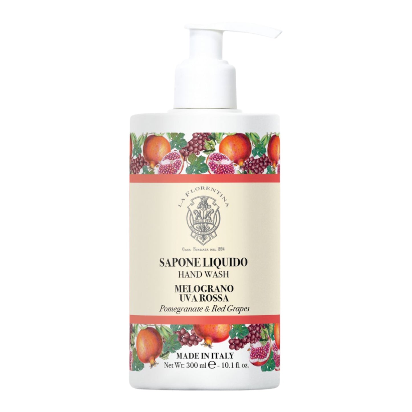 La Florentina Pomegranate &amp; Red Grapes Liquid Soap