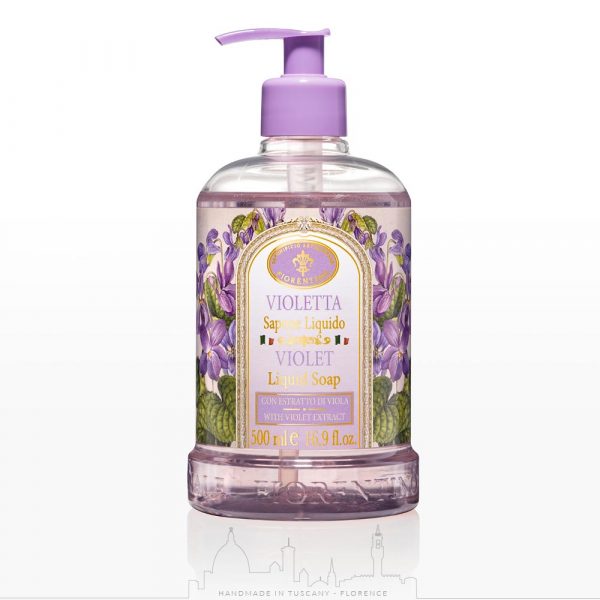 Saponificio Artigianale Fiorentino Violet Liquid Soap