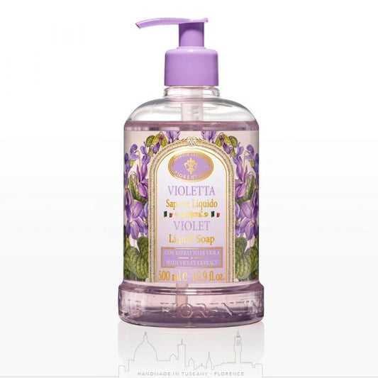 Saponificio Artigianale Fiorentino Violet Liquid Soap
