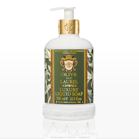 Saponificio Artigianale Fiorentino Olive &amp; Laurel Liquid Soap