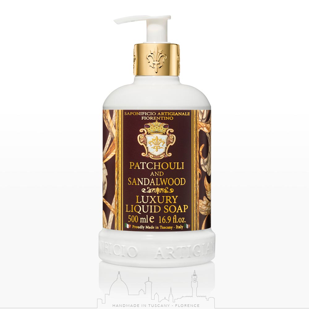 Saponificio Artigianale Fiorentino Patchouli &amp; Sandalwood Liquid Soap