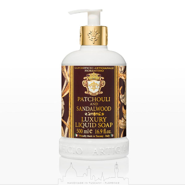 Saponificio Artigianale Fiorentino Patchouli & Sandalwood Liquid Soap