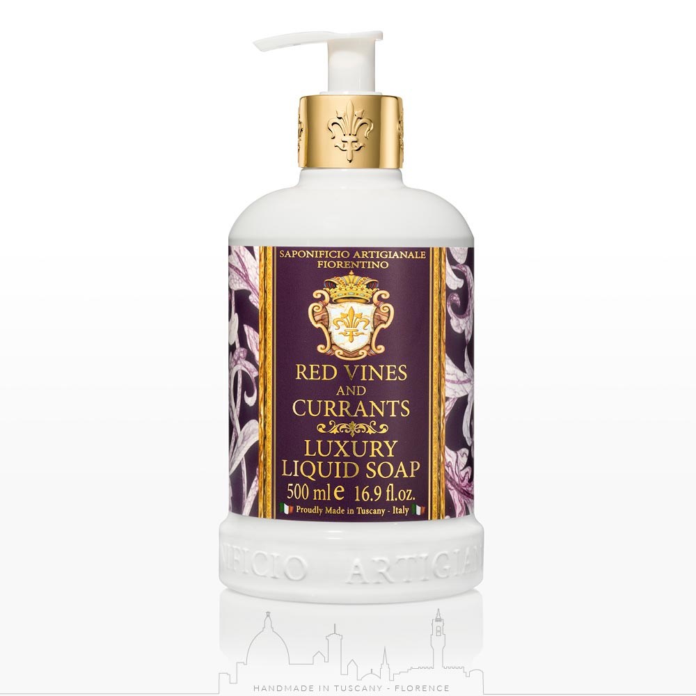 Saponificio Artigianale Fiorentino Red Vines &amp; Currants Liquid Soap