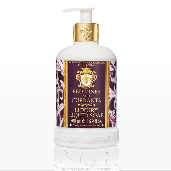 Saponificio Artigianale Fiorentino Red Vines & Currants Liquid Soap