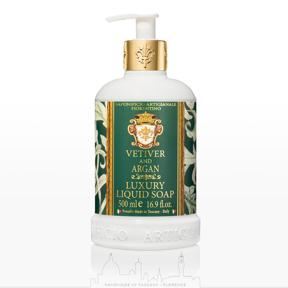 Saponificio Artigianale Fiorentino Vetiver &amp; Argan Liquid Soap