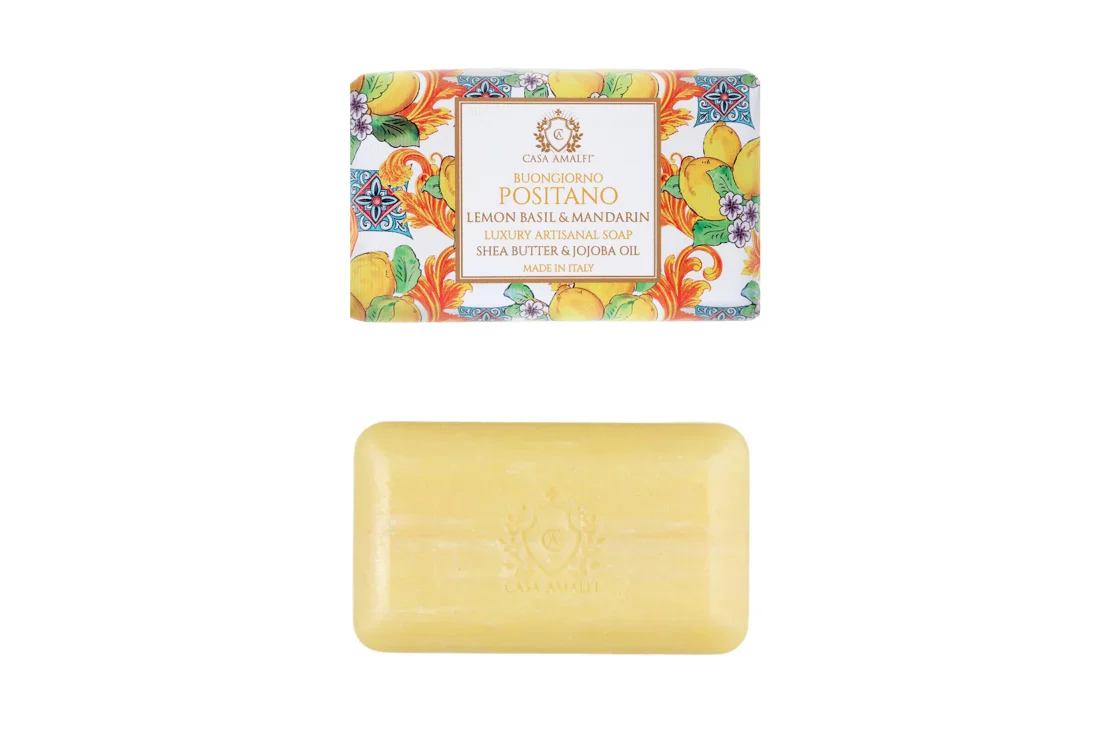 Casa Amalfi Buongiorno Positano Lemon Basil &amp; Mandarin Soap