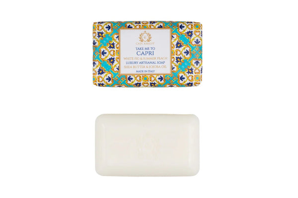 Casa Amalfi Take Me to Capri White Fig & Summer Peach Soap