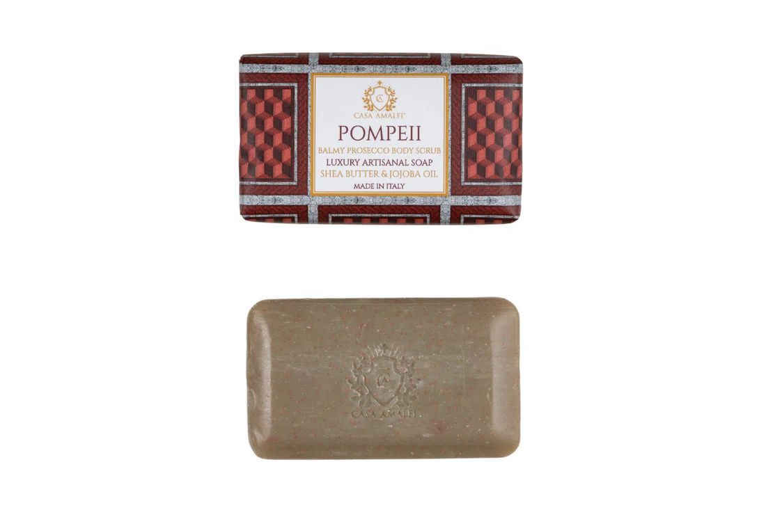 Casa Amalfi Pompeii Prosecco Body Scrub Soap