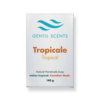Gentil Scents Tropicale (Tropical) Coconut Mango Soap
